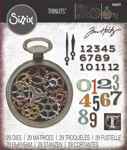 Thinlits Die by Tim Holtz - Vault Watch Gears