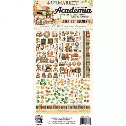 49 and Market - Academia - Laser Cut Outs - Elements