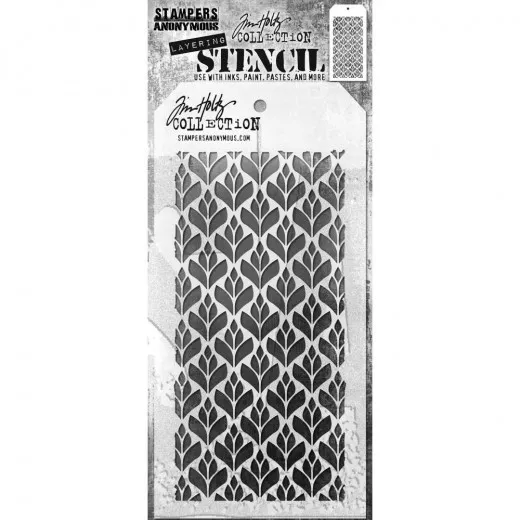 Tim Holtz Layered Stencil - Deco Floral