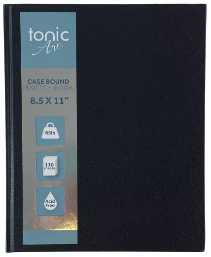 Tonic-Art - Hardcover Sketchbook - 8,5x11 Inch