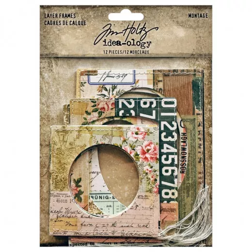 Tim Holtz - Idea-Ology - Layer Frames - Montage