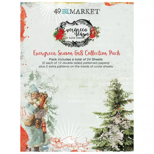 49 And Market - Evergreen Season - 6x8 Collection Pack