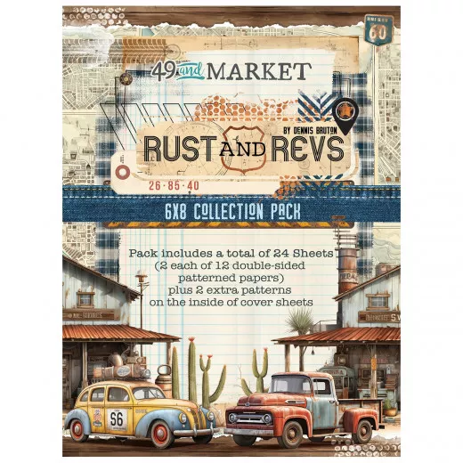 49 And Market - Rust And Revs - 6x8 Collection Pack