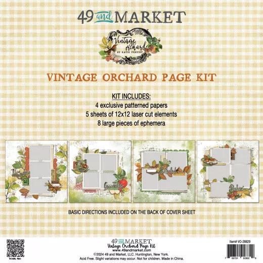 49 And Market Page Kit - Vintage Orchard