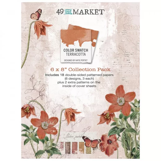 49 And Market - Color Swatch: Terracotta - 6x8 Collection Pack