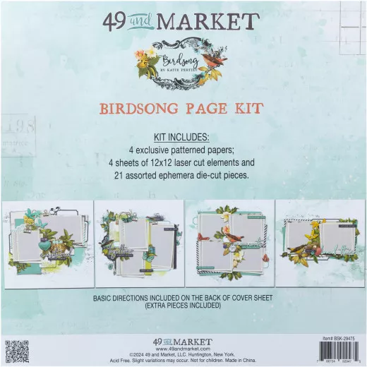 49 And Market Page Kit - Birdsong