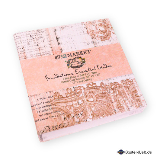 49 And Market - Foundations Binder - Toddler Time - Coral