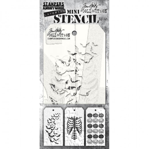 Tim Holtz Mini Layered Stencil Set 61