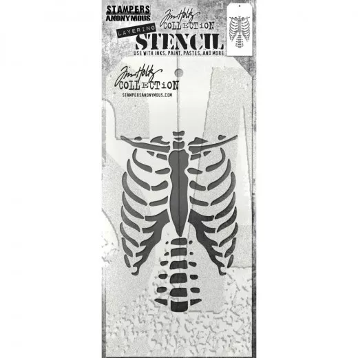 Tim Holtz Layered Stencil - Bones