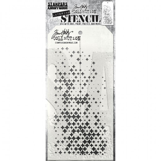 Tim Holtz Layered Stencil - Sparkle Fade