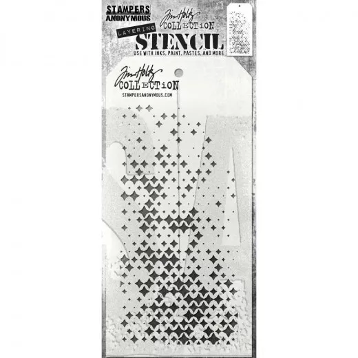 Tim Holtz Layered Stencil - Sparkle Fade