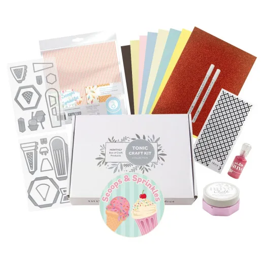 Tonic Craft Kit - Issue 92 - Scoops & Sprinkles-June 2025