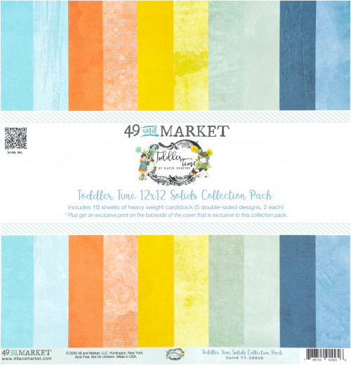 Toddler Time - Solids - 12x12 Collection Pack