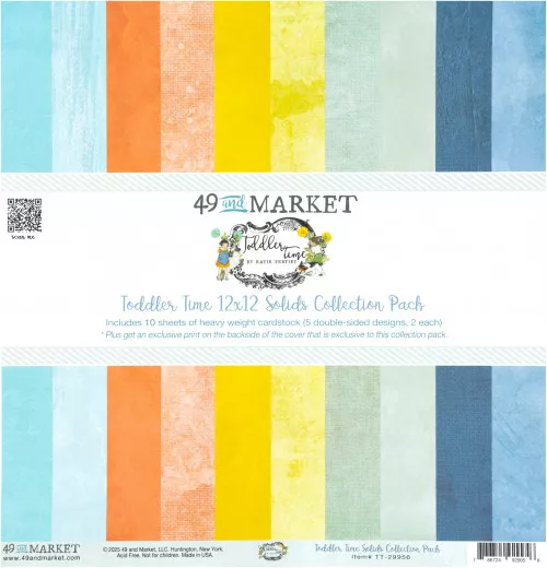 Toddler Time - Solids - 12x12 Collection Pack