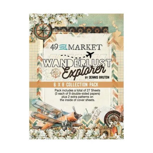 49 And Market - Wanderlust Explorer - 6x8 Collection Pack