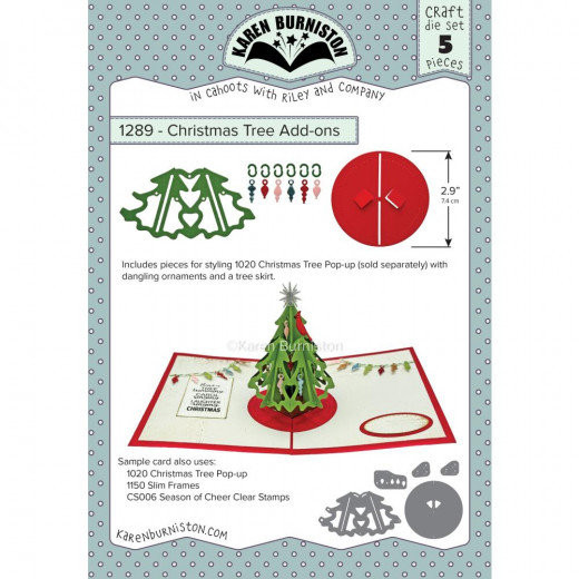 Karen Burniston Die - Christmas Tree Add-ons