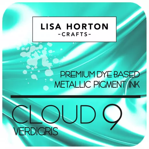 Lisa Horton Crafts - Cloud 9 Metallic Ink Pad - Verdigris