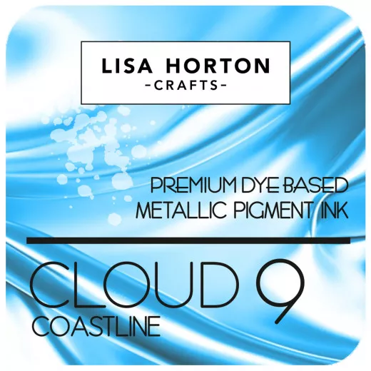 Lisa Horton Crafts - Cloud 9 Metallic Ink Pad - Coastline