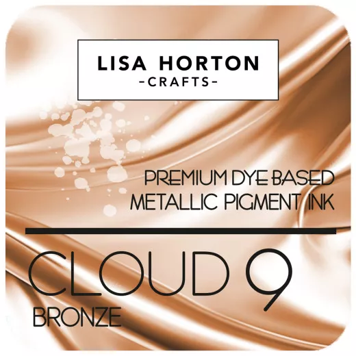 Lisa Horton Crafts - Cloud 9 Metallic Ink Pad - Bronze