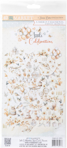 49 and Market - Little Celebrations - Elements - Laser Cut Outs