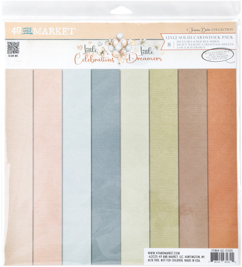 Little Dreamer - Celebrations Solids - 12x12 Collection Pack