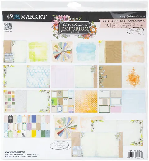 The Flower Emporium - 12x12 Collection Pack