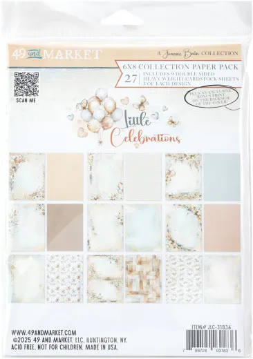 49 And Market - Little Celebrations - 6x8 Collection Pack