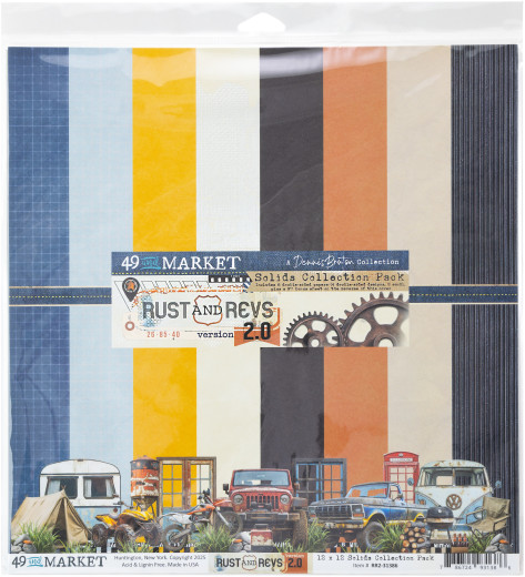 Rust & Revs 2.0 - Solids - 12x12 Collection Pack