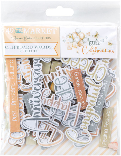 Chipboard Set - Little Celebrations