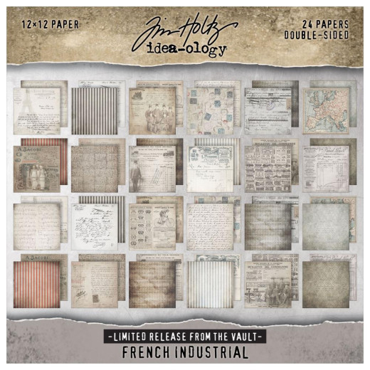 Tim Holtz Paper Stash 2025 Vault Release 12