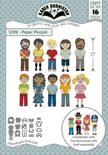 Karen Burniston Die - Paper People