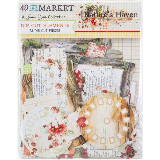 49 and Market - Nature's Haven - Die-Cuts Elements