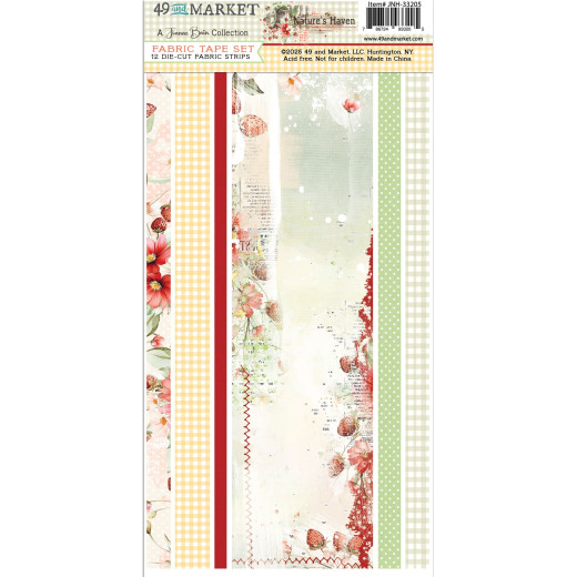 49 And Market - Nature's Haven - Fabric Tape Sheet