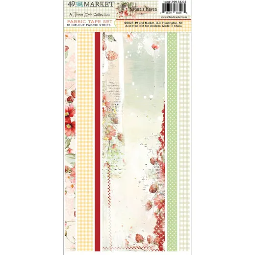 49 And Market - Nature's Haven - Fabric Tape Sheet