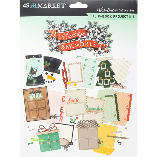 49 and Market - Mistletoe And Memories - Flip Book Kit