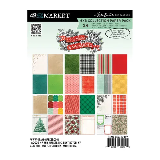 Mistletoe And Memories - 6x8 Paper Pack