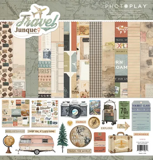 PhotoPlay - Travel Junque - 12x12 Collection Pack
