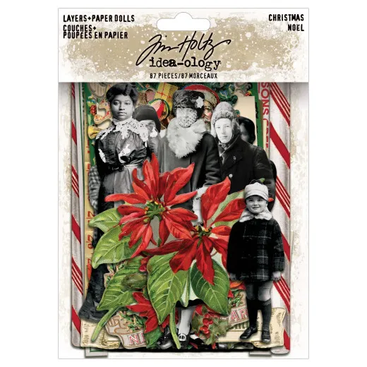 Tim Holtz - Idea-Ology - Die-Cuts - Layers + Paper Dolls - Christmas 2025