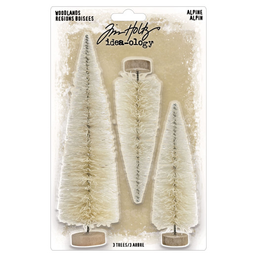 Tim Holtz - Idea-Ology - Woodland Tree Alpine Trio