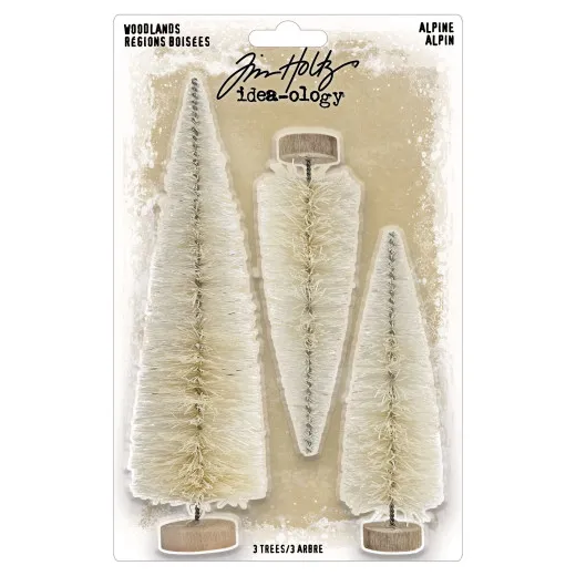 Tim Holtz - Idea-Ology - Woodland Tree Alpine Trio