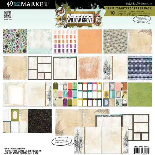 Curiosities In Willow Grove - Starters - 12x12 Collection Pack