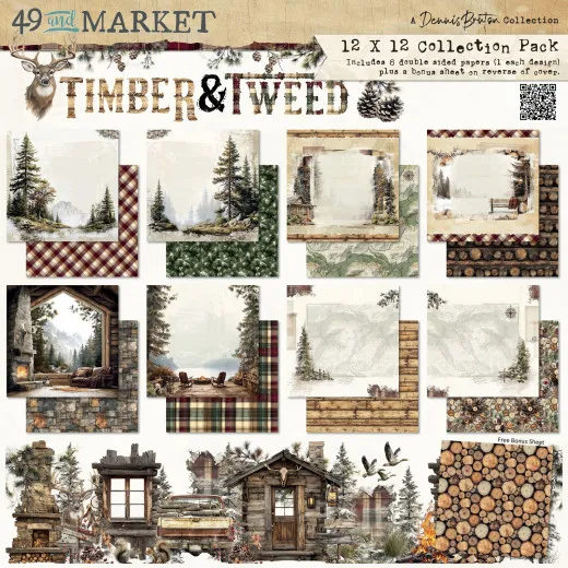 Timber And Tweed - 12x12 Collection Pack
