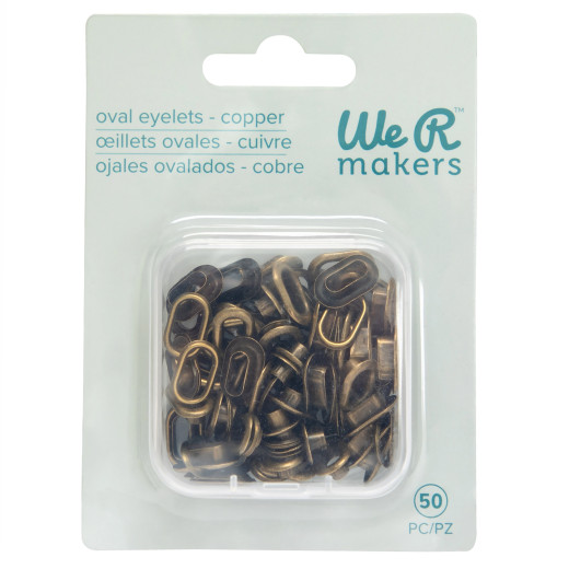 We R Makers - Crop-A-Dile Oval Eyelets - Copper