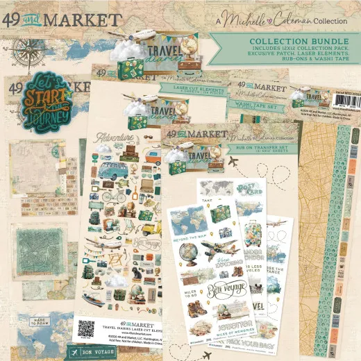 49 and Market - Collection Bundle with Patch - Travel Diaries