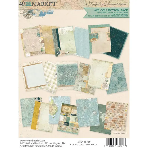 49 And Market - Travel Diaries - 6x8 Collection Pack