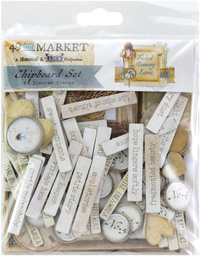 Chipboard Set - Faded Memory Lane