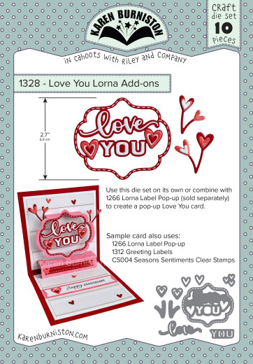 Karen Burniston Die - Love You Lorna Add-ons
