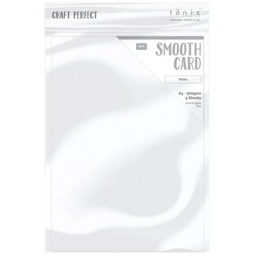 Tonic Studios - Smooth Card - White (8,5 x 11)