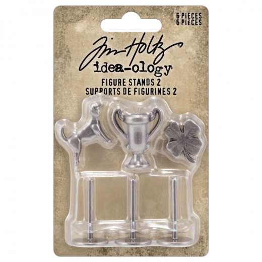 Tim Holtz - Idea-Ology - Metal Adornments - Figure Stands 2