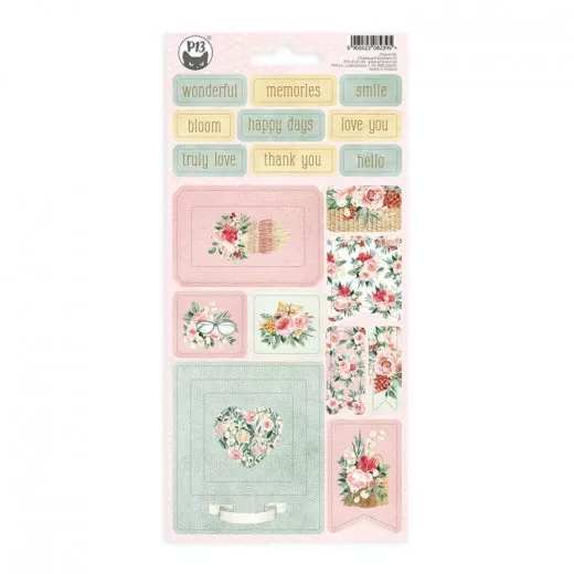 Chipboard Sticker - Flowerish 01